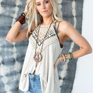 Crochet summer tank